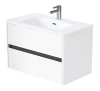 Тумба под раковину 1MarKa Mona Ц0000041932 80х45х50 цвет белый