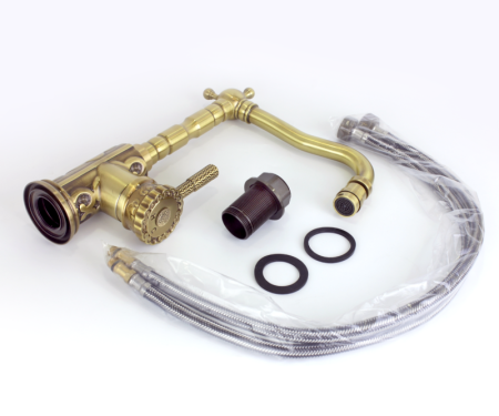 Смеситель для кухни Bronze de Luxe WINDSOR 10107K на мойку бронза