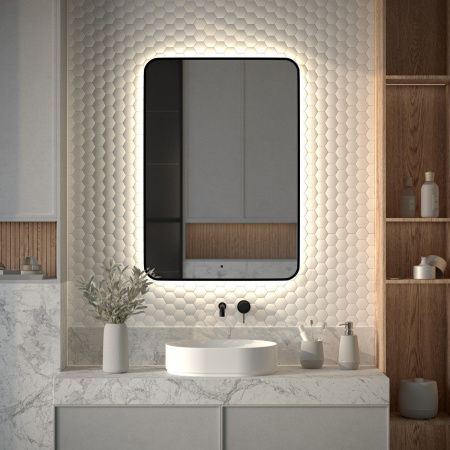 Зеркало с подсветкой Defesto AURA DF 2969R 70х100 подвесное