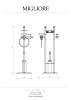Стойка Migliore Cristalia 16784