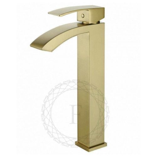 Смеситель для раковины Filarete Waterfall FL6010MG на столешницу золото - фото 4
