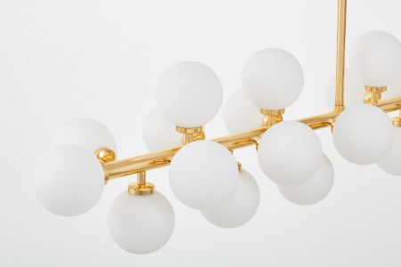 Люстра на штанге Lumina Deco Marsiada (Марсиада) LDP 6033-24 GD