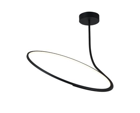 Люстра подвесная Italline IT013-6025 black 3000K