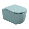 Чаша унитаза подвесная GSG Ceramic Design Hit! HIWCSO037 цвет голубой без сиденья безободковая смыв торнадо