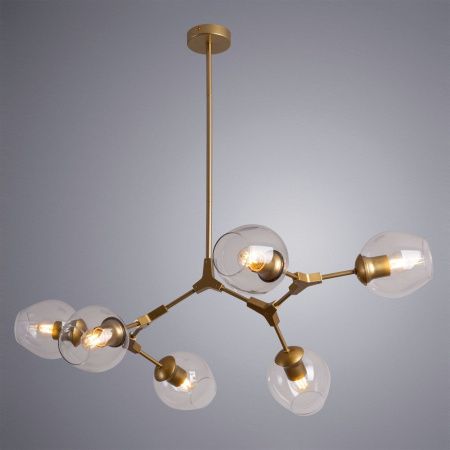 Люстра на штанге Arte Lamp Yuka (Ыука) A4103SP-6GO