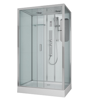 Душевая кабина Niagara Premium 60120114GQL 120х80 прямоугольная с крышей ориентация левая Душевая кабина Niagara Premium 60120114GQL 120х80 прямоугольная с крышей ориентация левая