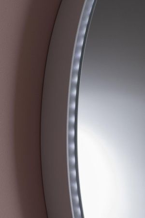 Зеркало с подсветкой Allen Brau Infinity 1.21017.WT 80х80 подвесное