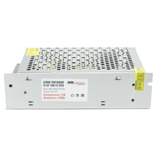 Блок питания SignImpress SI-SP-100/12-IP20 - фото 4