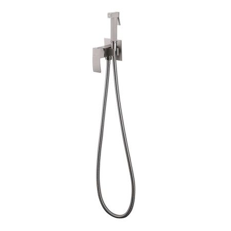Гигиенический душ со смесителем Abber Wasserfall AF8625SP серый
