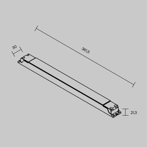 Источник напряжения Maytoni Lighting control  725011 - фото 4