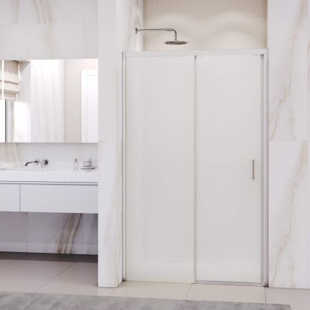 Душевая дверь RGW Passage 350801714-21 140х195 стекло матовое профиль хром