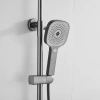 Душевая стойка Shevanik S8236T настенная цвет оружейная сталь