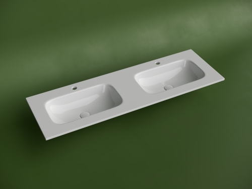 Раковина Ceramica Nova GRACE 141 см CN7022 накладная цвет белый - фото 2