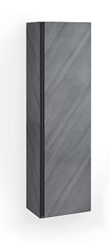 Шкаф-пенал Jorno INCLINE Inc.04.120/P/Bet/JR 33х27х120 подвесной цвет серый