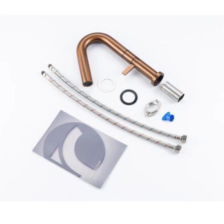 Смеситель Knotlor ELIXIR SS-30/RB на раковину бронза