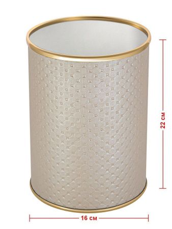 Ведро мусорное Geralis PUNTO M-PLG-B 3 л