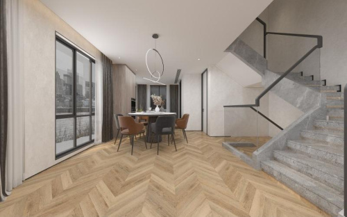 SPC ламинат Damy Floor CHEVRON DF10-Ch Сен-Клу - фото 4