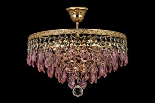 Люстра потолочная Arti Lampadari Castellana Gold (Цастеллана Голд) Castellana E 1.3.38.603 G - фото 3