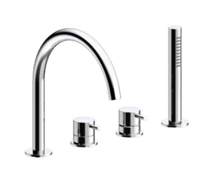 Смеситель Almar E214006.CR на борт ванны хром