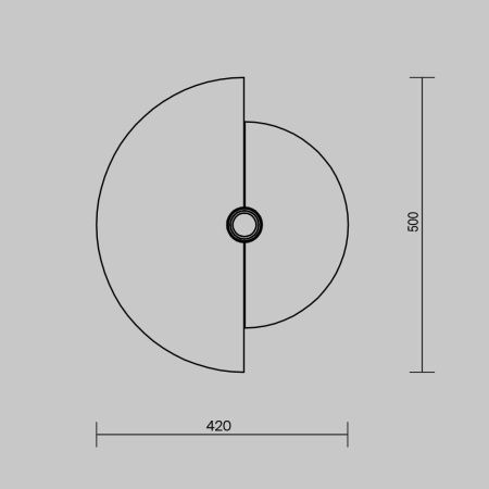 Бра Freya Carry FR5487WL-01G