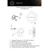 Светильник настенный Aployt Pola (Пола) APL.086.01.06