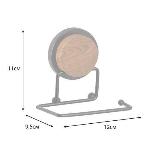 Бумагодержатель Fixsen Magic wood FX-46010B - фото 4
