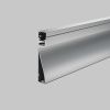 Алюминиевый профиль плинтус Maytoni Led Strip ALM-8018-S-2M