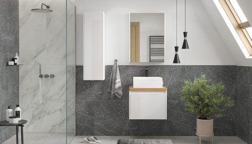 Столешница Velvex KLAUFS st.KLA.60 дуб французский 59х45х4 накладная цвет шатанэ - фото 5