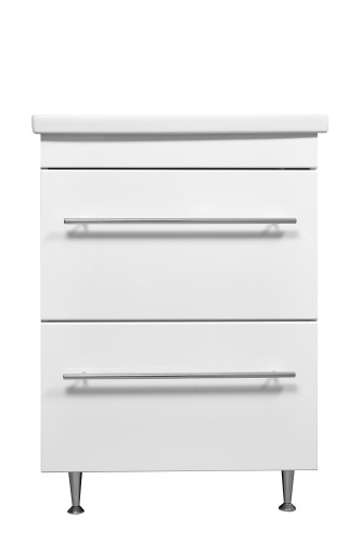 Тумба под раковину Stella Polar Ванесса SP-00000218 57х44х82 цвет белый - фото 5