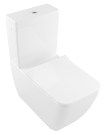 Чаша унитаза напольная Villeroy Boch Venticello 4612R001 цвет белый без бачка без сиденья каскадный смыв