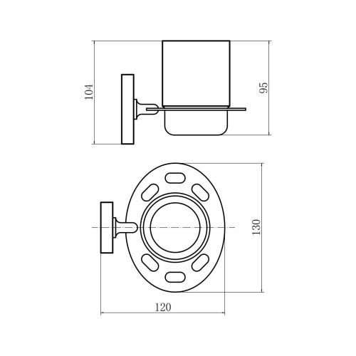 Стакан Fashun A1906-1 - фото 3