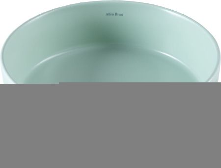 Раковина керамическая Allen Brau Fantasy 4.11032.MT 40х40 накладная цвет зеленый без отверстий под смеситель