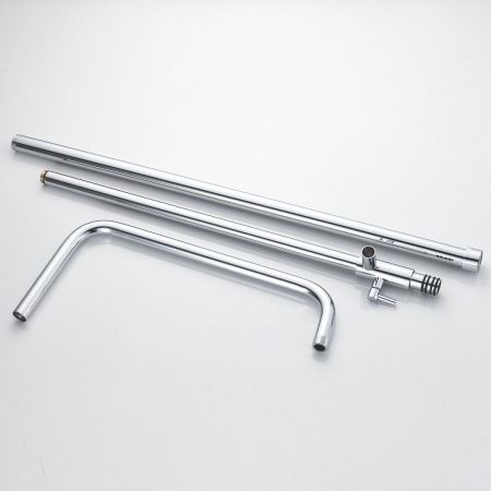 Душевая стойка Shevanik S6236 настенная цвет хром