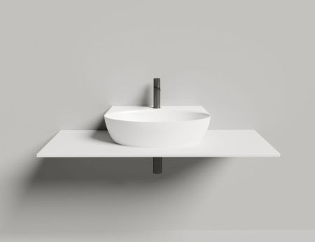 Раковина из искусственного камня S-Sense Salini ALDA 140312GF 60х50 накладная цвет мультиколор