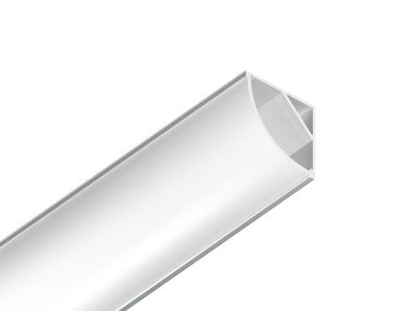 Алюминиевый угловой профиль Ambrella Light Alum Profile (Алум Профиле) GP2100WH