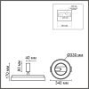 Светильник потолочный Lumion Pine (Пине) 6572/24CL