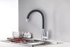 Смеситель для кухни Maretti Project PC31RGZ32 на мойку черный/хром