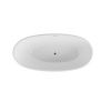Ванна акриловая Grossman Fly GR-1104MB 170х75 отдельностоящая овальная с ножками