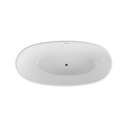 Ванна акриловая Grossman Fly GR-1104MB 170х75 отдельностоящая овальная с ножками