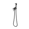 Гигиенический душ со смесителем Sancos Etna SC9033MB встраиваемый в стену черный