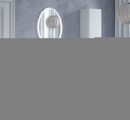 Шкаф-пенал Corozo Огайо SD-00000631 40х110 подвесной цвет белый