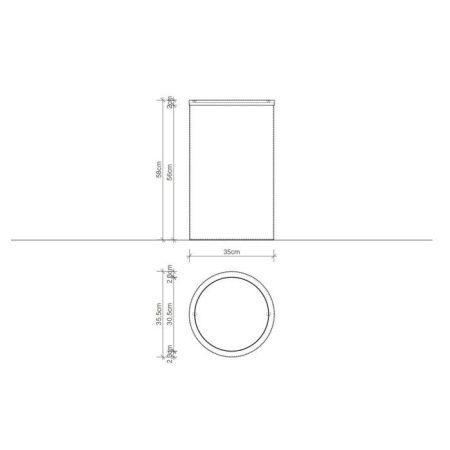 Корзина для белья Decor Walther Universal 610760