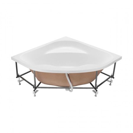 Ванна акриловая Santek Мелвилл 1WH302402 140х140 угловая четверть круга без каркаса