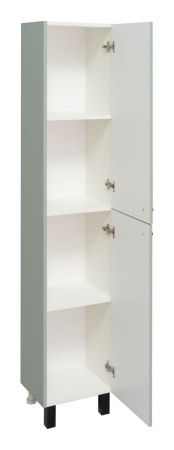 Шкаф-пенал RUNO Римини 00-00001271 35х29х180 напольный цвет зеленый