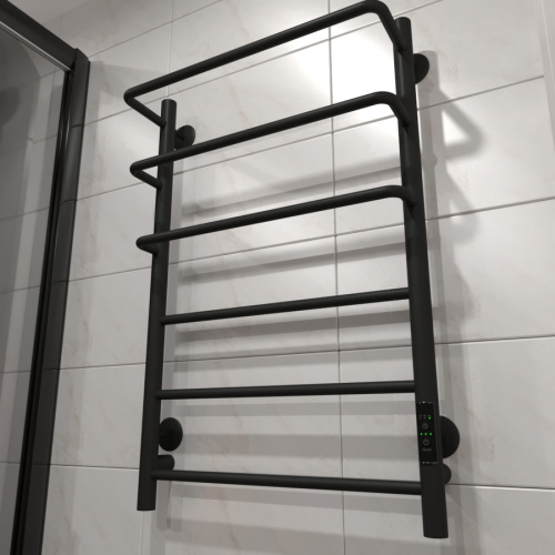 Полотенцесушитель Тругор Пэк сп Пэксп19/8050черныйВГП 53х80 электрический черный - фото 2