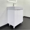 Тумба с раковиной Comforty Асти 00-00019247CF 60х50 напольная цвет белый