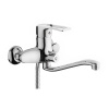 Смеситель для ванны D-Lin D146422 настенный хром