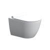 Унитаз подвесной Damixa Scandinavian Pure DX36C1701SC белый с сиденьем микролифт безободковый каскадный смыв