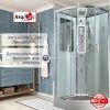 Душевая кабина AvaCan A A2090LED 90х90 четверть круга с крышей ориентация универсальная