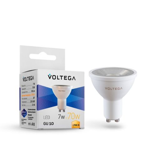 Лампочка светодиодная Voltega Sofit GU10 Lens 7252 - фото 2